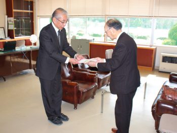 第２回東日本復興支援チャリティ　義援金贈呈のご報告「岩手県立高田高校」